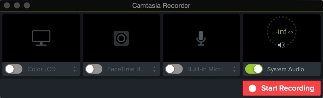 audio editing in camtasia 3 for mac