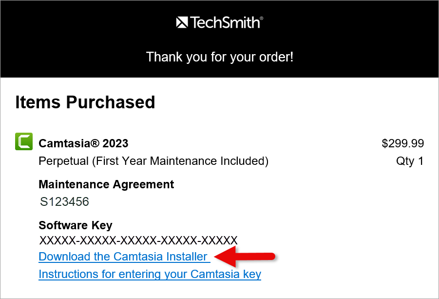 How Do I Download My Purchase? – TechSmith Support