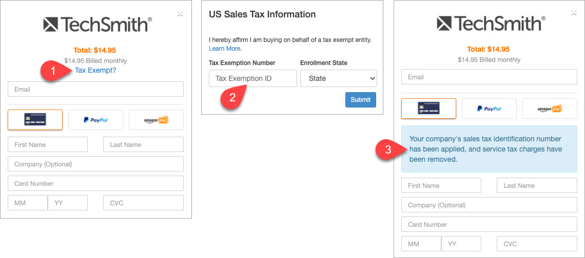 Do I Have to Pay Sales Tax? What If I Am Tax-Exempt? – TechSmith 