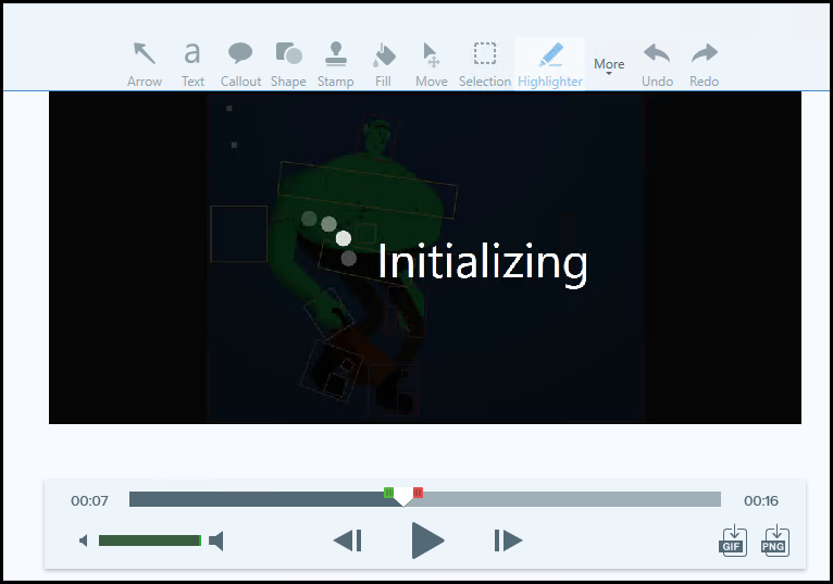 snagit 2018 just keeps saying initializing