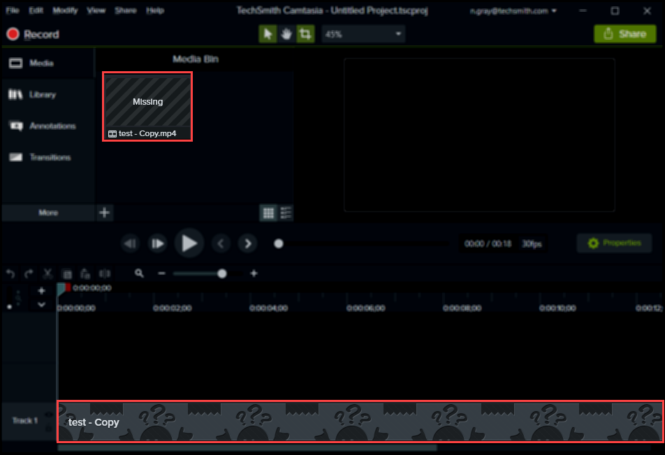 camtasia 3 mac timeline snapping menu gone