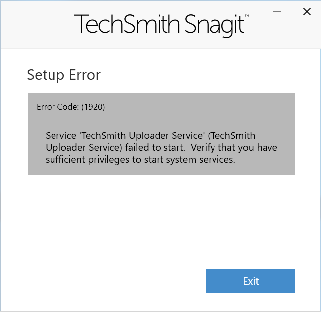 snagit version code