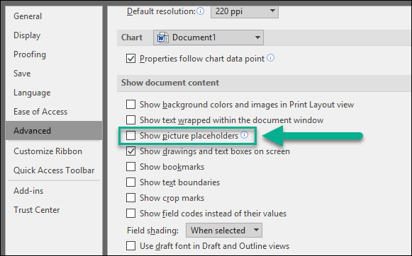 Snagit Windows Pasted Images Do Not Show In Microsoft Word Techsmith Support