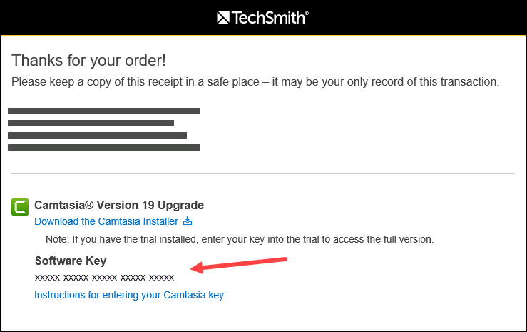Where Do I Find My Software Key Techsmith Support