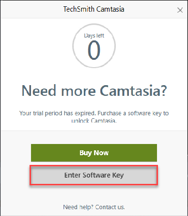 Reset Camtasia Trial Period Techsmith Support