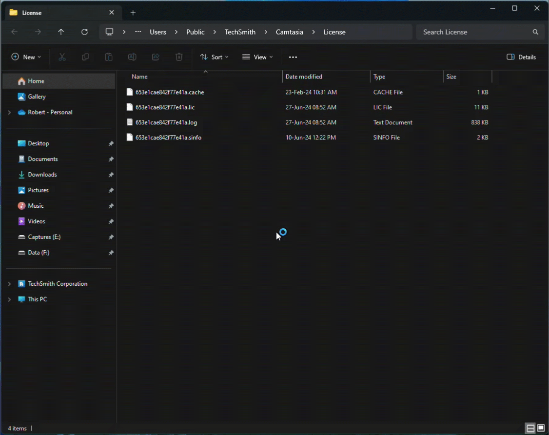 Tech Support Article - Upgrade Maint to Pro - Deleting License Content.gif