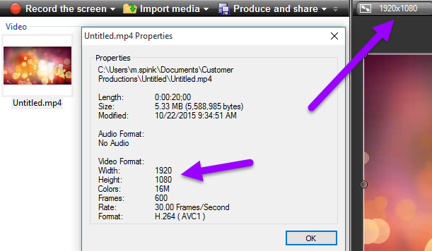 convert trec to mp4 in camtasia 9