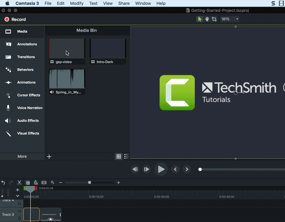 camtasia 3 osx blurr part of screen